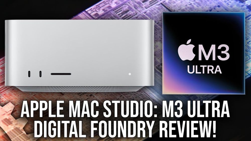 Apple Mac Studio - The Ultimate M3 Ultra Config - Digital Foundry Review