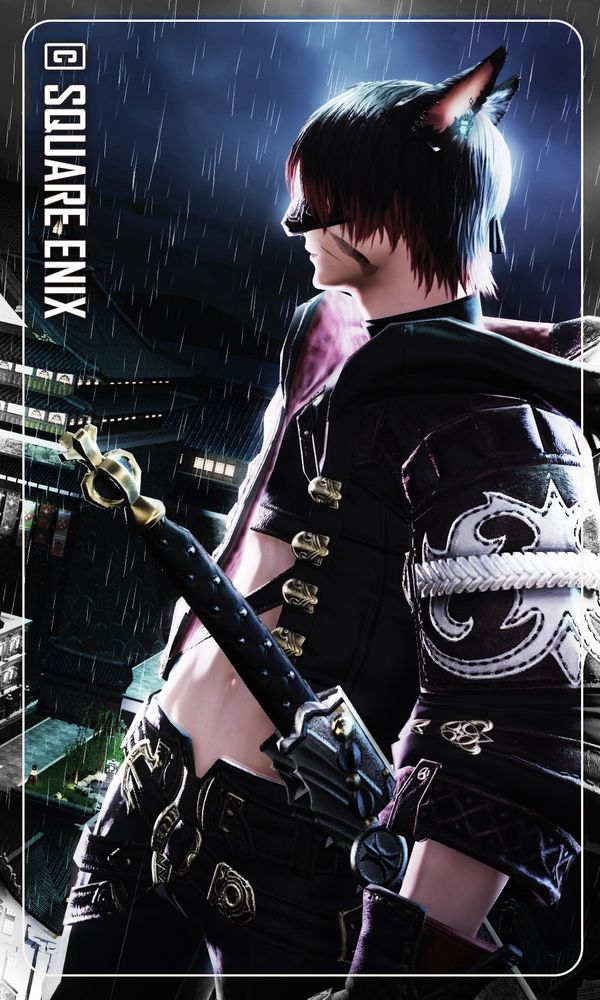 夜のクガネで大雨、めっちゃかっこいー

モンクと侍同じ装備だから毎回ミラプリ悩む
この装備もかっこいーからめっちゃ好きだけどね
ミラプリ貼った後戻す時色も戻さなきゃでちょいめんどい