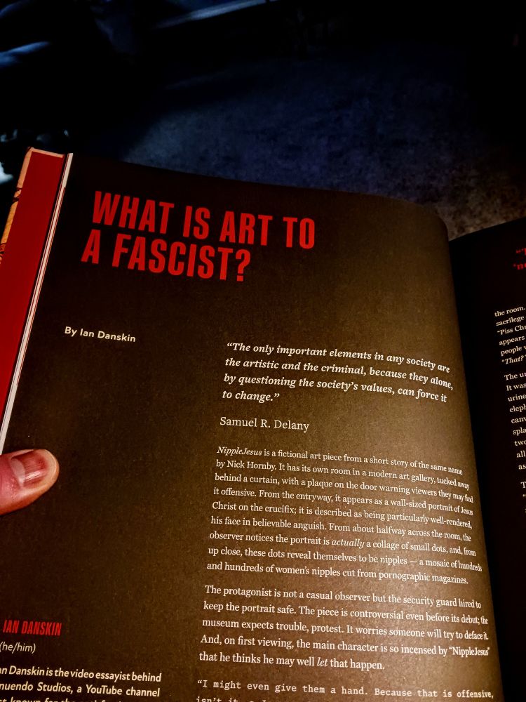 What is Art to a Fascist?
