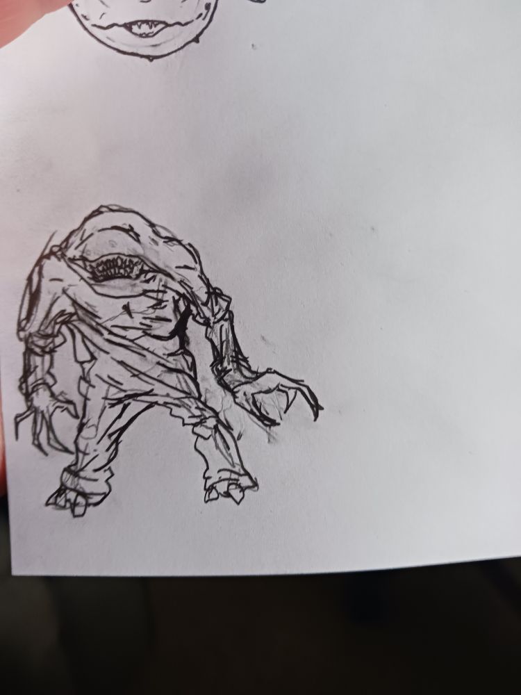 You ever seen a rainbow? What about a double rainbow? Well, this Shambling horror has nothing to do with it. Traveling through multiverses to shoot lightning and chew bubblegum and it's all out of bubblegum.