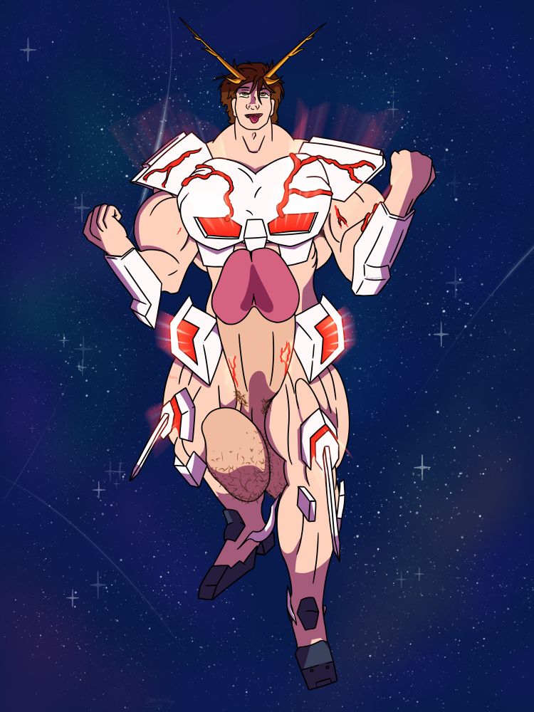 Banagher has fused with the Unicorn and they are sexy~
