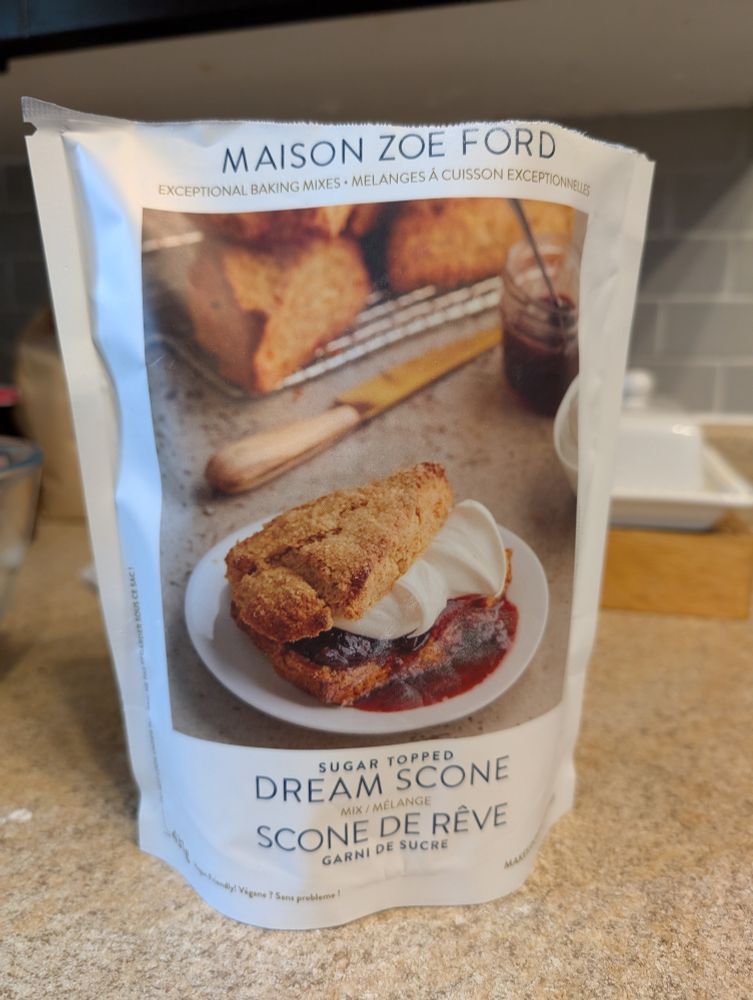 Bag of scone mix