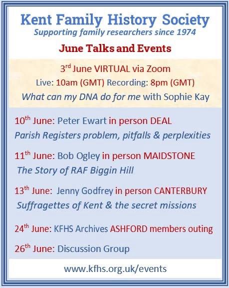 Kent Family Historical Society 