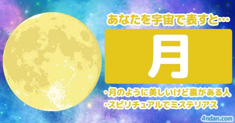 【宇宙の日】あなたを宇宙で表すと！！