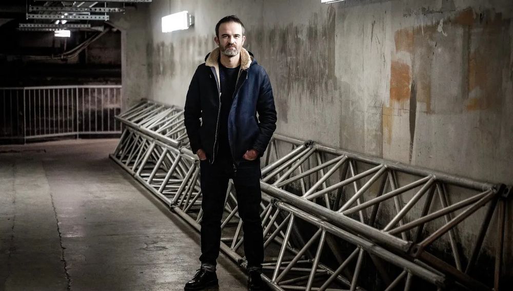 Nicolas Legendre lors de la remise du prix Albert Londres, à Vichy, en novembre 2023. Crédits : Benjamin Géminel pour Hans Lucas