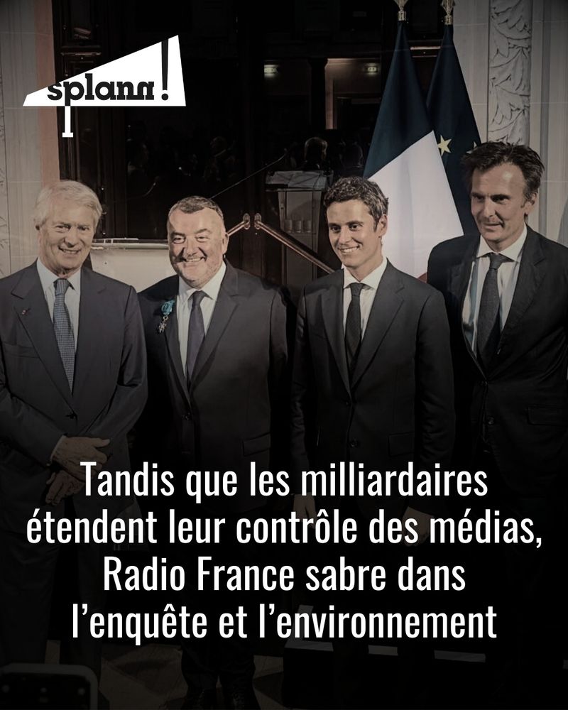 Tandis que les milliardaires étendent leur contrôle des médias, Radio France sabre dans l'enquête et l'environnement