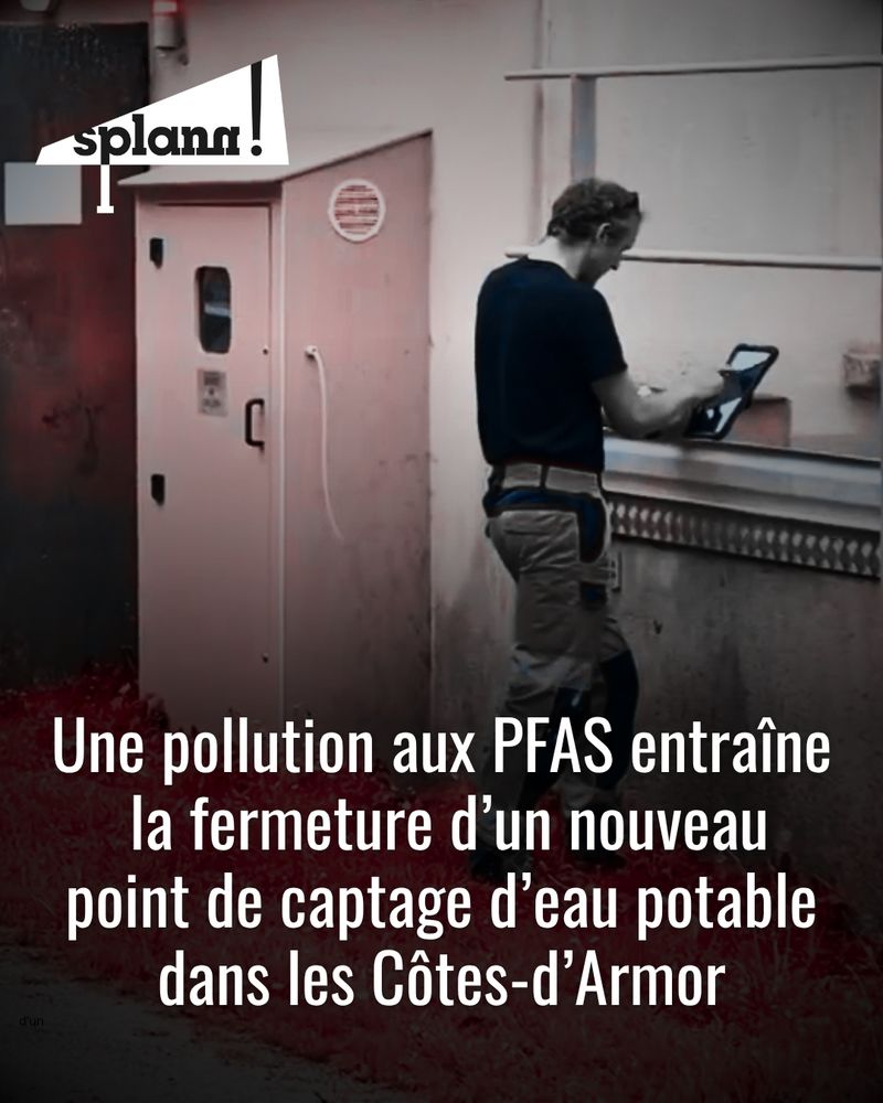 Une pollution aux PFAS entraîne la fermeture d'un nouveau point de captage d'eau potable dans les Côtes-d'Armor. Photo : France 3 Bretagne