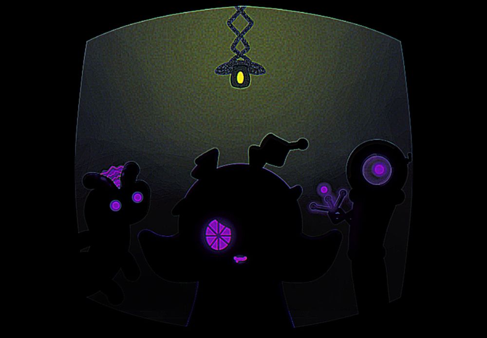 3 OCs in mostly darkness because I haven’t fully designed them yet lol