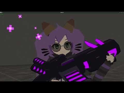 Onyx Cannon VRChat prop
