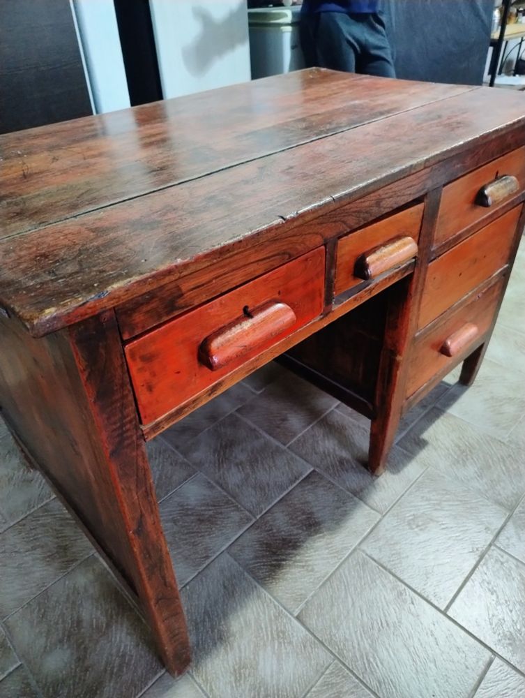 Antique wooden desk