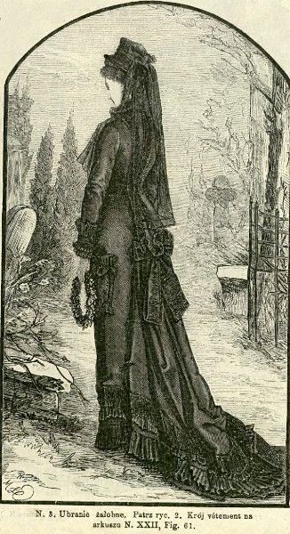 1877 Mourning outfit