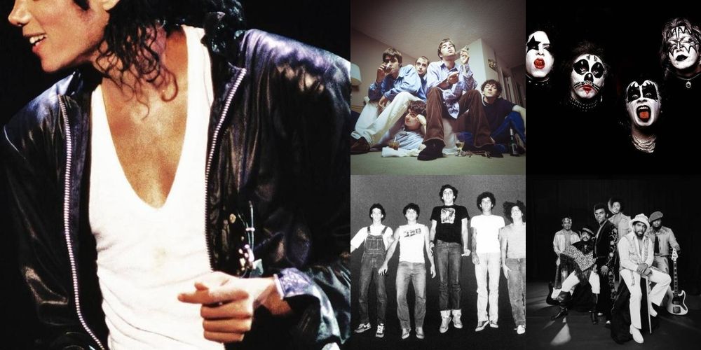 Michael Jackson Oasis Barão Vermelho Kiss The Isley Brothers