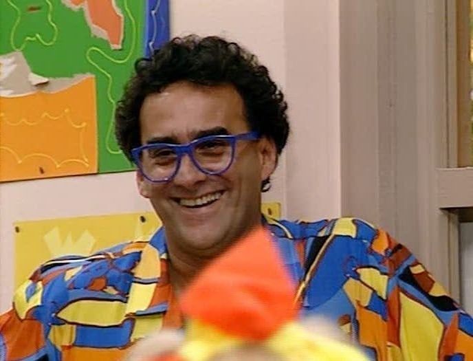 Foto do personagem Sambarilove da Escolinha do Professor Raimundo. 