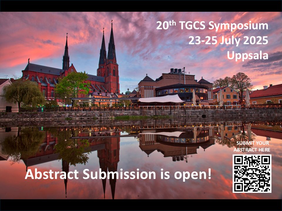 Announcement of the conference including QR code for reaching the symposium website