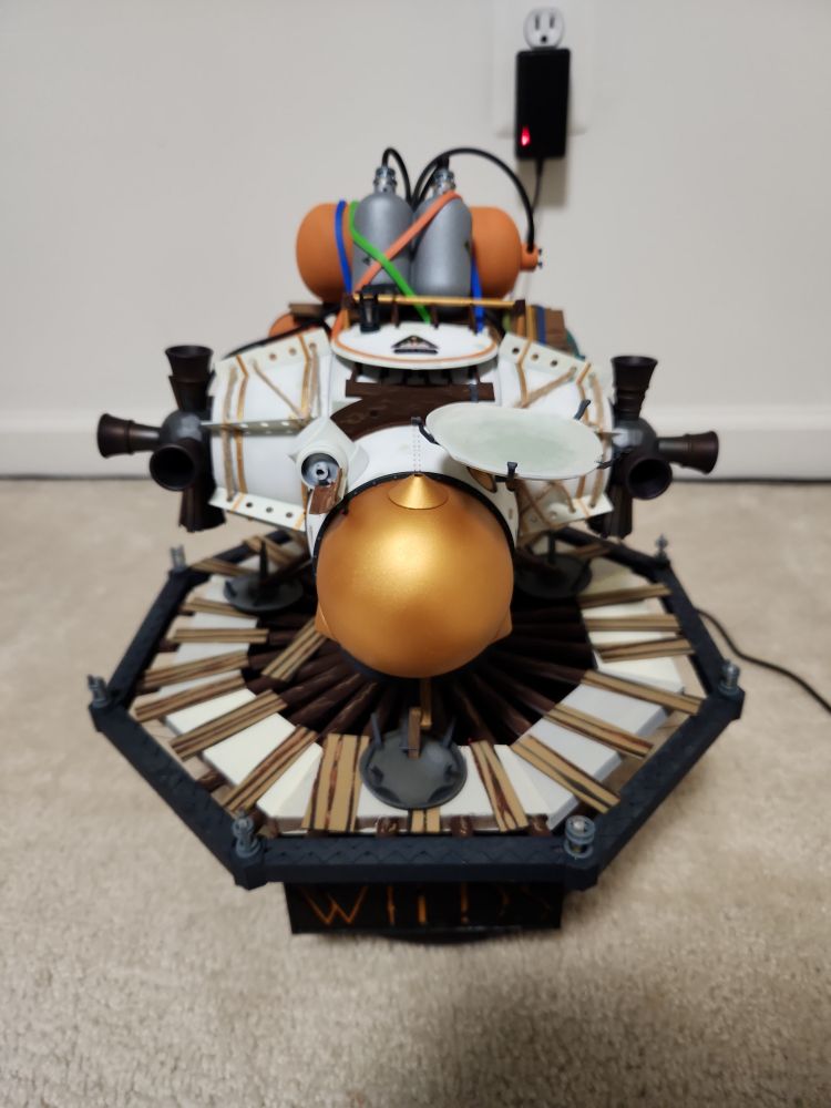 front view of the hearthian lander 