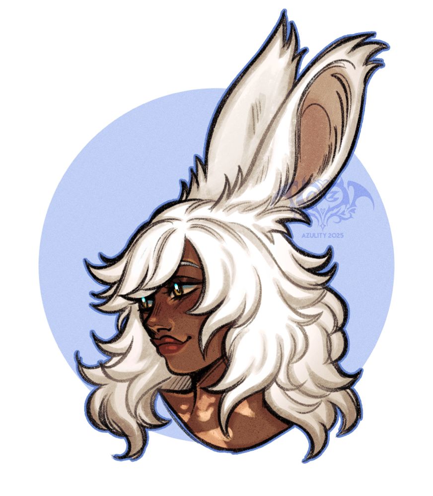 an illustrated portrait of Vtja