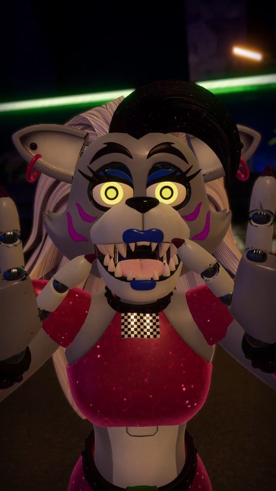 My personalized Roxanne Wolf avatar at Roxy Raceway. Still from a recent video, edited in Da Vinci Resolve.