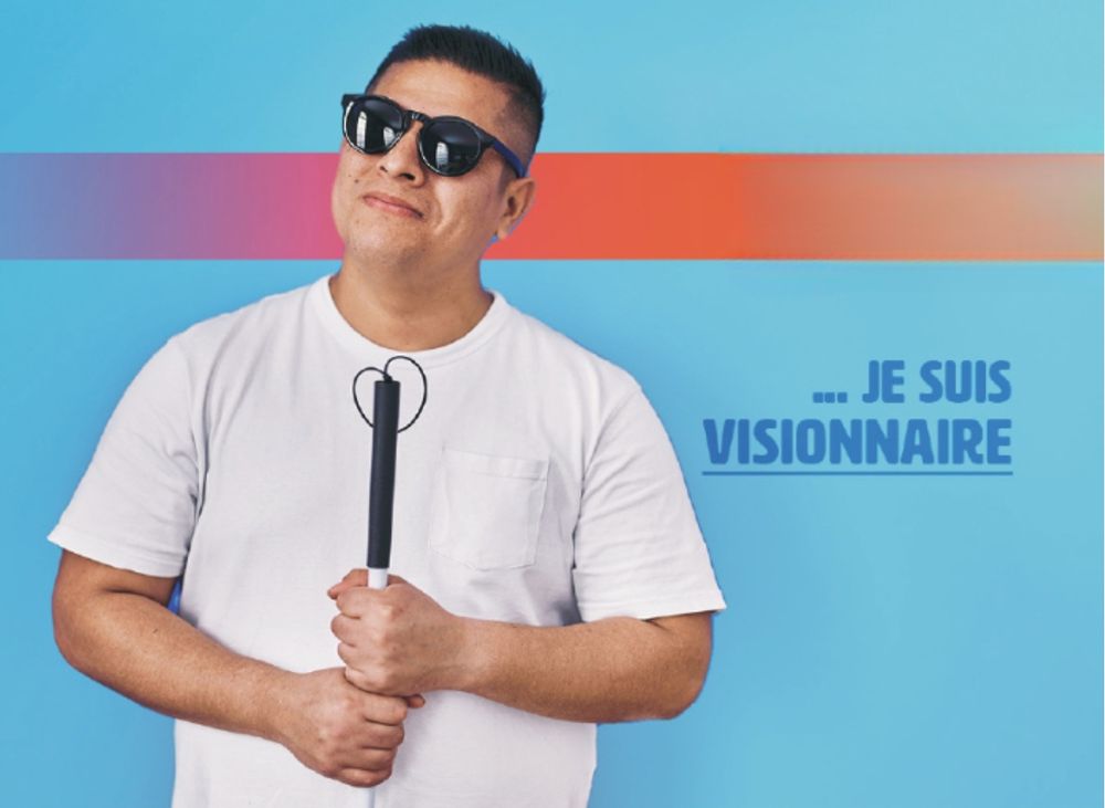 La vision, ce n’est pas les yeux.
C’est la lucidité, la force, la clairvoyance.

À la FCE-CFDT, nous affirmons : changeons le regard sur le handicap.

#handicap #dialoguesocial #CFDT #journeeduhandicap #emploi #travail #competences #autonomie #egalite #Accessibilité #LutteContreLesDiscriminations 
