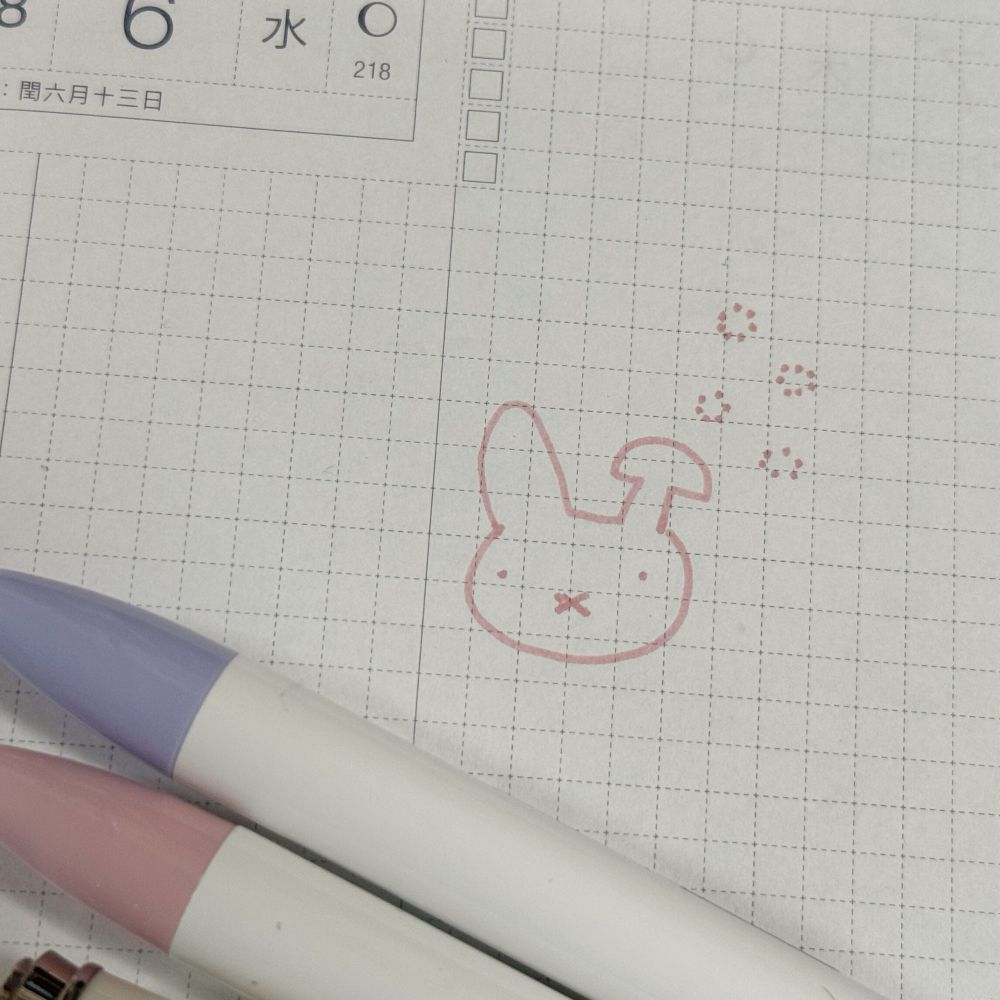 ほぼ日手帳HON
クリッカート ブルーベリーアイスとねこみみピンク
Pelikan　スーベレーン M405 シルバーホワイト