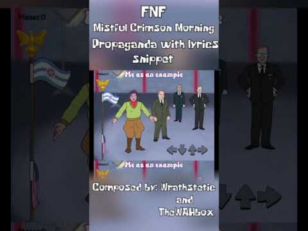 PROPAGANDA WITH (a snippet of) LYRICS #withlyrics #covermusic #mcm #fnf #mistfulcrimsonmorning