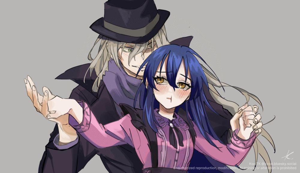 Rough color Skeb-like(Omagase) Commission
Client: Engraphat Vivienne
Artwork: KoalTK @zkoal.bsky.social
Date: 25.01.2025

Unauthorized reproduction, modification, AI training or alteration is prohibited