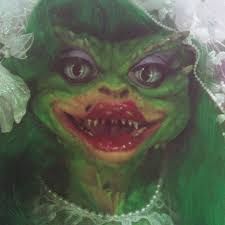 Female Gremlin, green and ugly