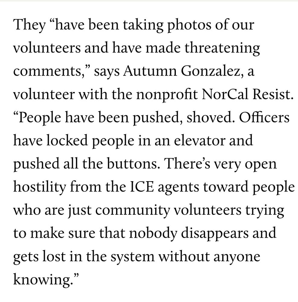 Mother Jones watchers for immigration court.