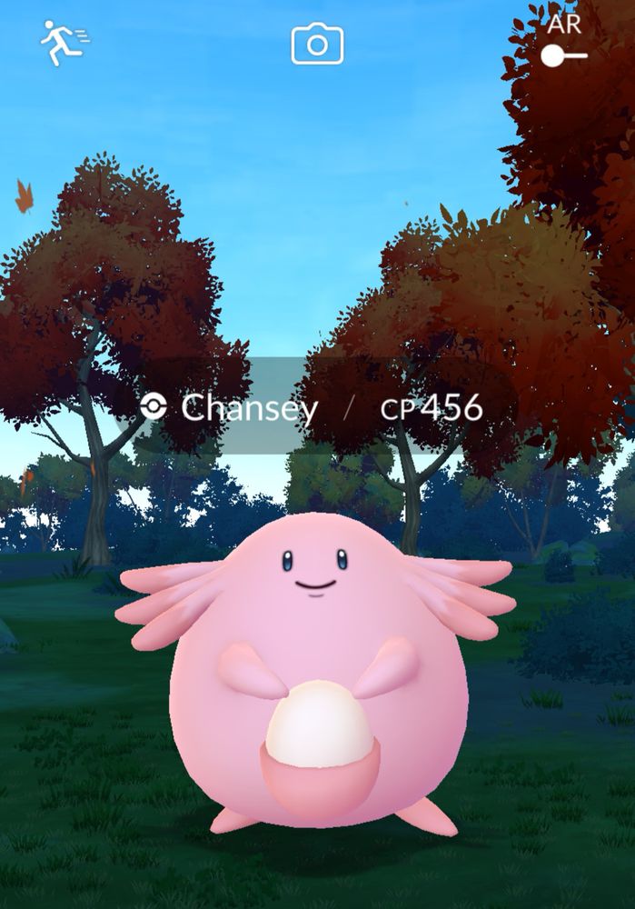 chansey in pokémon go