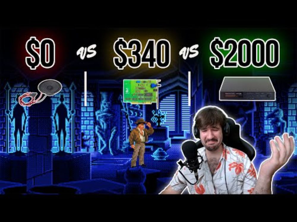 How Old DOS Games ACTUALLY Sounded (If You Had Money)