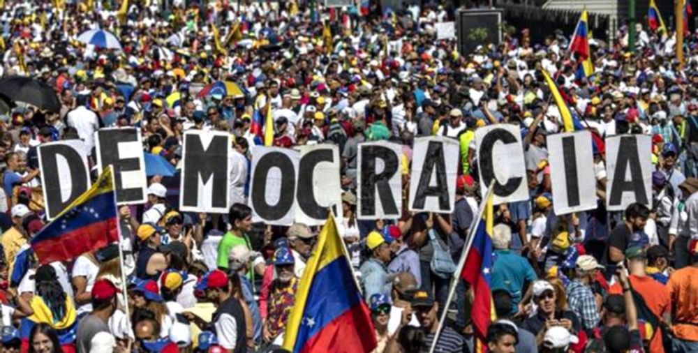 VENEZUELA MOSTRA A DEMOCRACIA QUE LULA GOSTA.