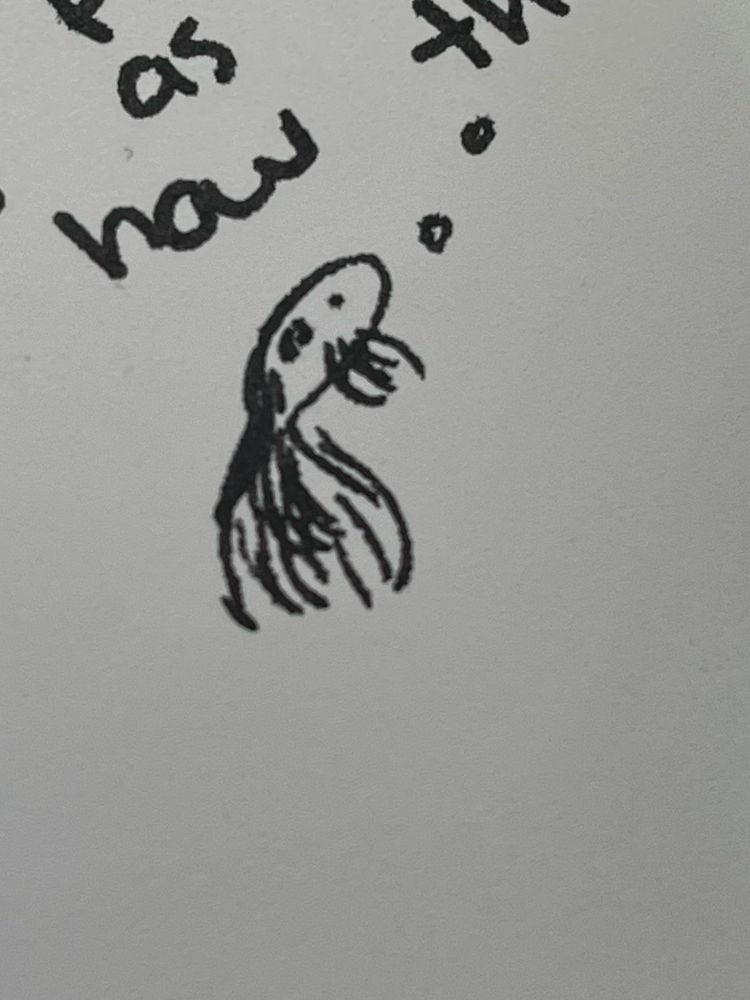 picture of a fish doodle 