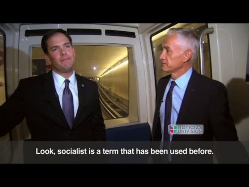 Univision News - Marco Rubio, Jorge Ramos lock horns on immigration in first interview