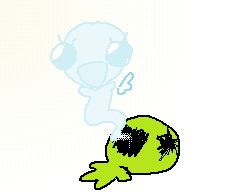 Flug, dead. and a beautiful ghost comes out...