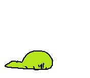 annnd there they go.. flug laying down on the ground in possible pain