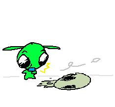 blug incredibly shocked by a dried up flug...