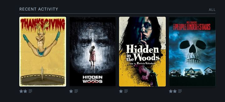 Movie Posters - Thanksgiving, Hidden in the Woods, Hidden in the Woods, The people under the stairs