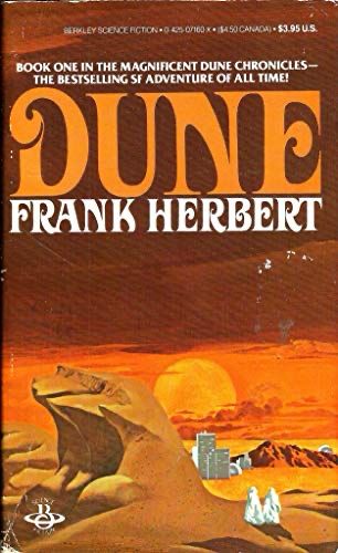 Cover art of Dune by Frank Herbert (novel)