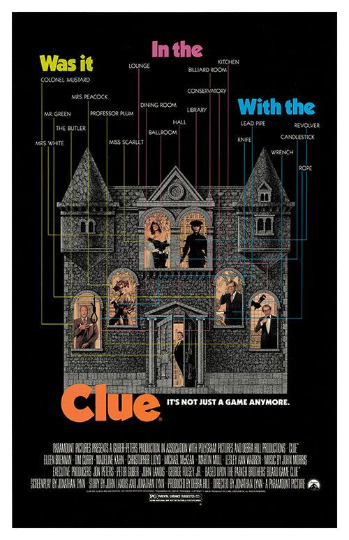 Movie poster for Clue: The Movie