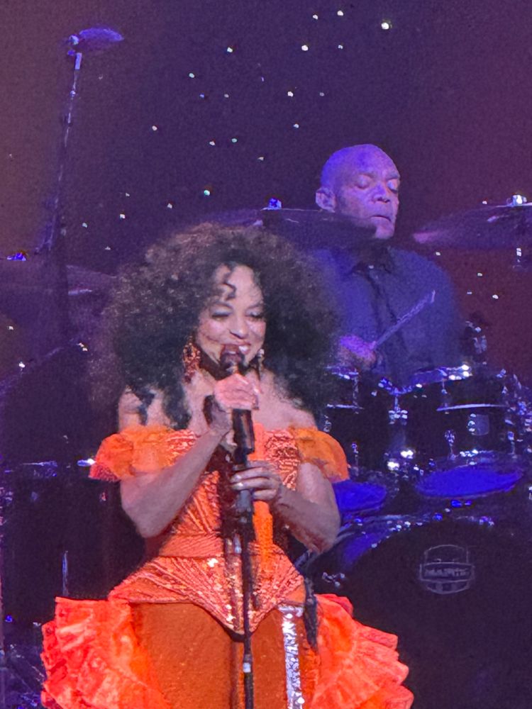 The incomparable Miss Diana Ross in concert at the Durham Performing Arts Center 21 October 2025