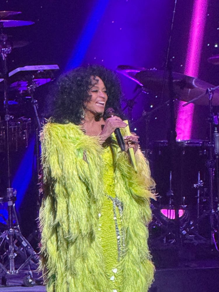 The incomparable Miss Diana Ross in concert at the Durham Performing Arts Center 21 October 2025