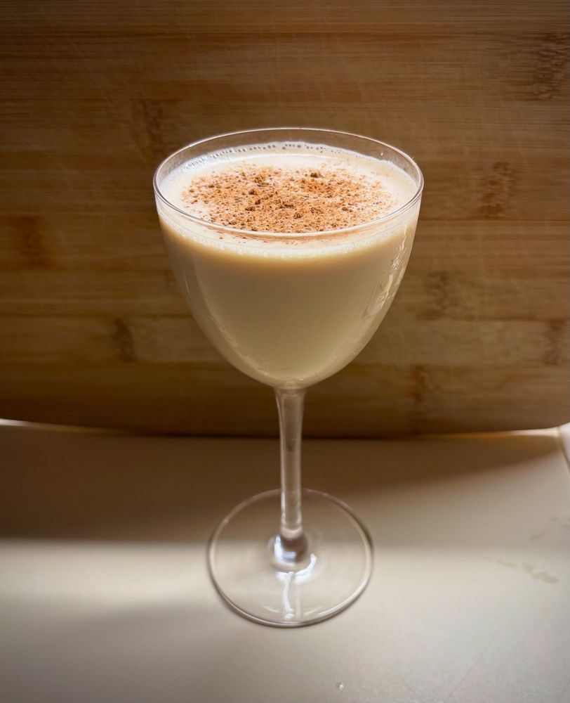 Photo of a Brandy Alexander. It’s delicious. 