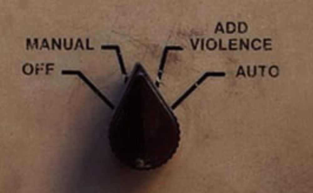 Cover of Nine Inch Nails' album, "Add Violence"