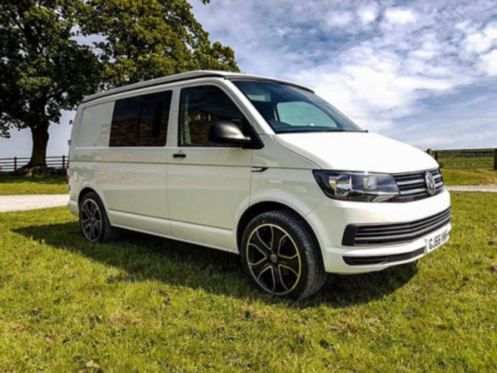 Bongo VW T6 campervan for hire in Derby