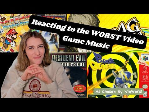 Reacting to the WORST Video Game Music | as chosen by viewers!