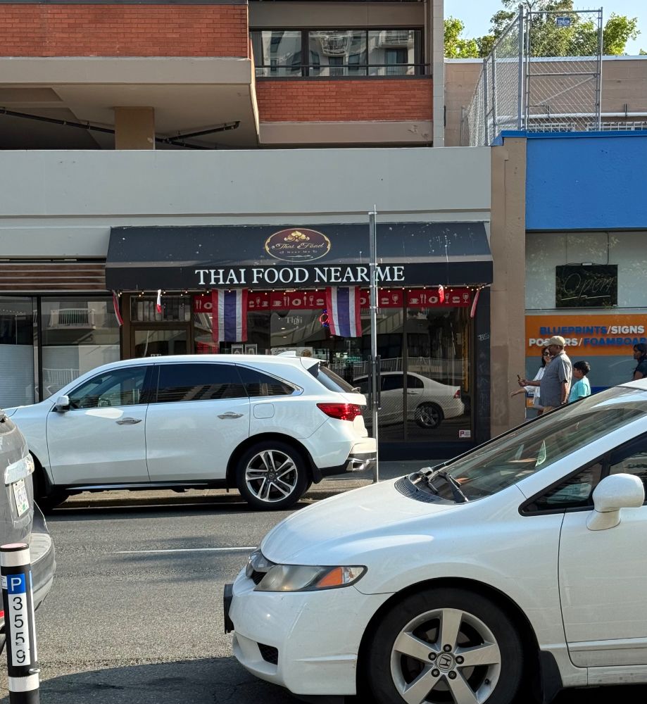 A restaurant named “Thai Food Near Me”