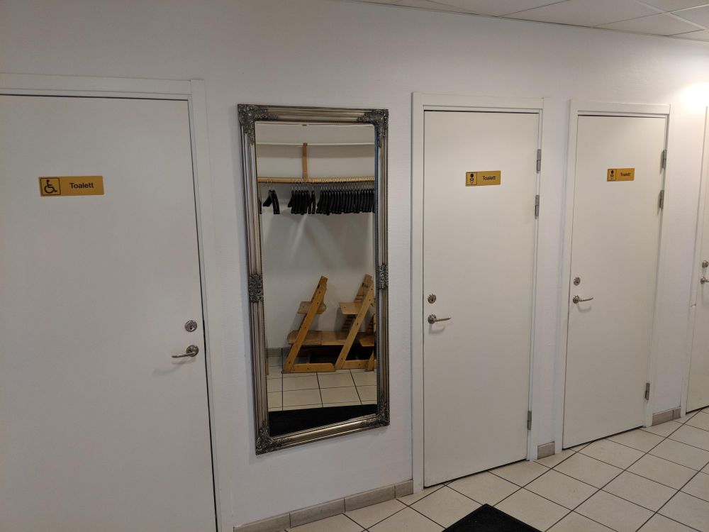 Example of a restroom.