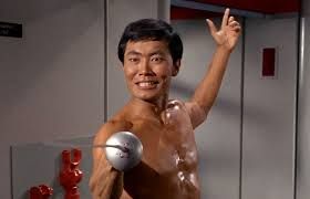 George Takei as Hikaru Kato Sulu in 1960s Star Trek tv series. Image is used here for editorial purposes.