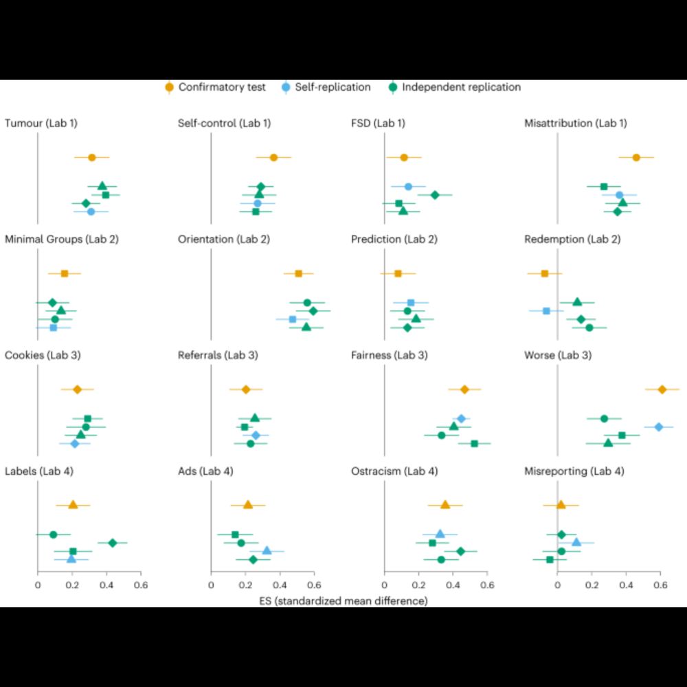 High replicability of newly discovered social-behavioural findings is achievable - Nature Human Beha...