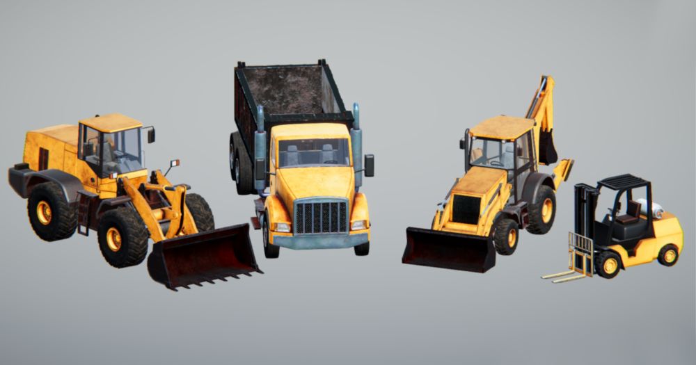 HEAVY MACHINERY ULTIMATE COLLECTION | Packs | Unity Asset Store