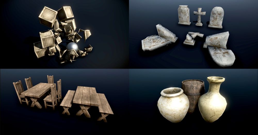 Breakable Objects System Ultimate Pack | Systems | Unity Asset Store